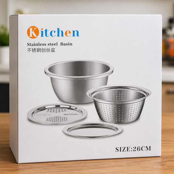 4 In 1 Multifunctional Stainless Steel Vegetable Cutter