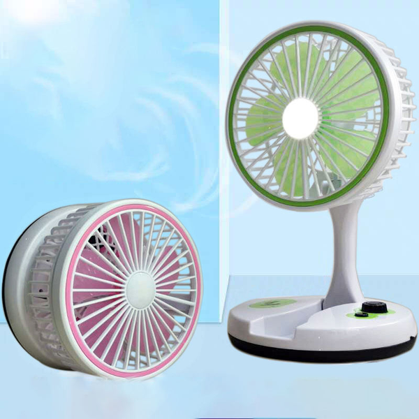 USB Folding Electircal Fan with LED Light -YT M2026