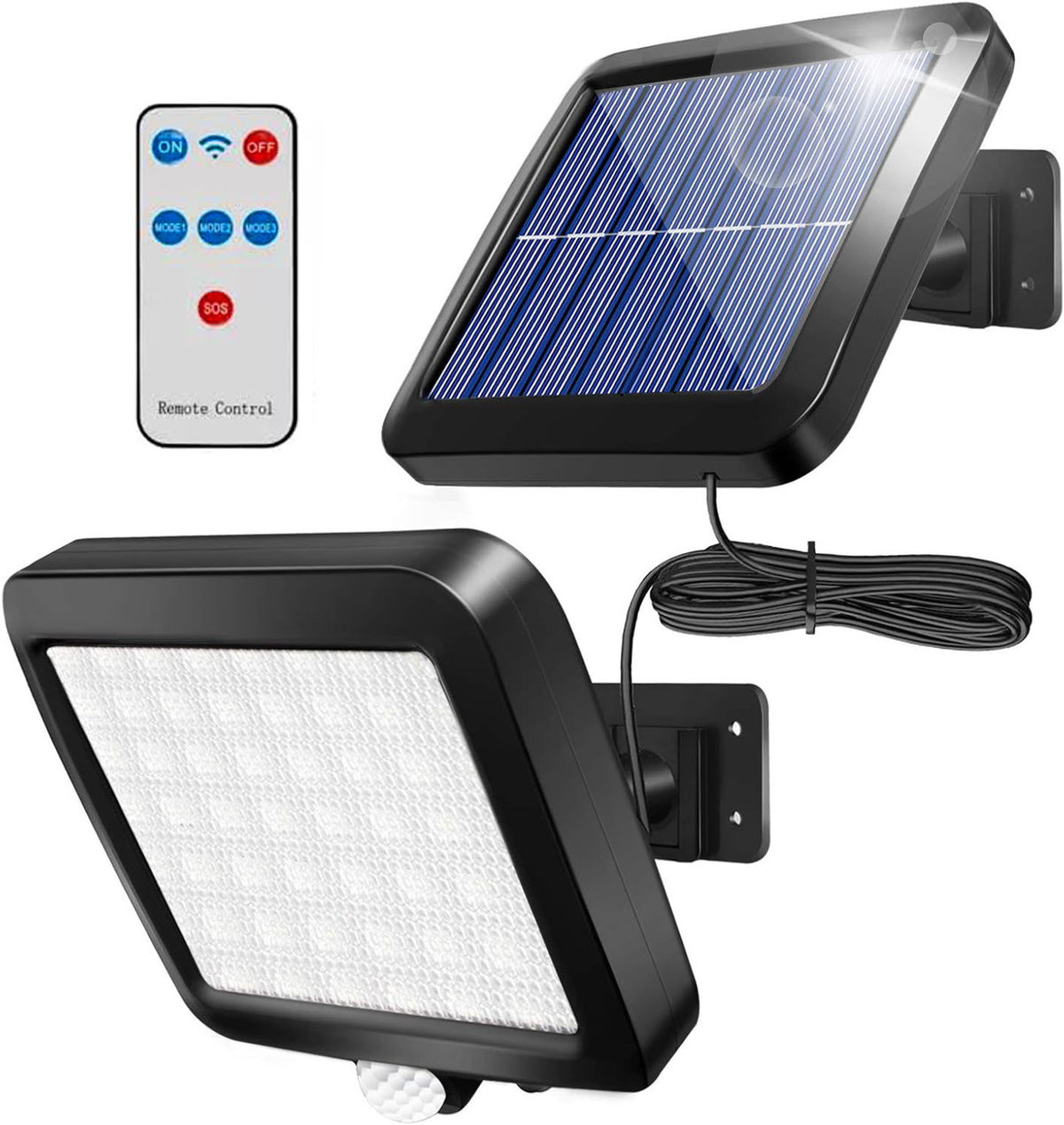 120 LED Solar Motion Sensor Light