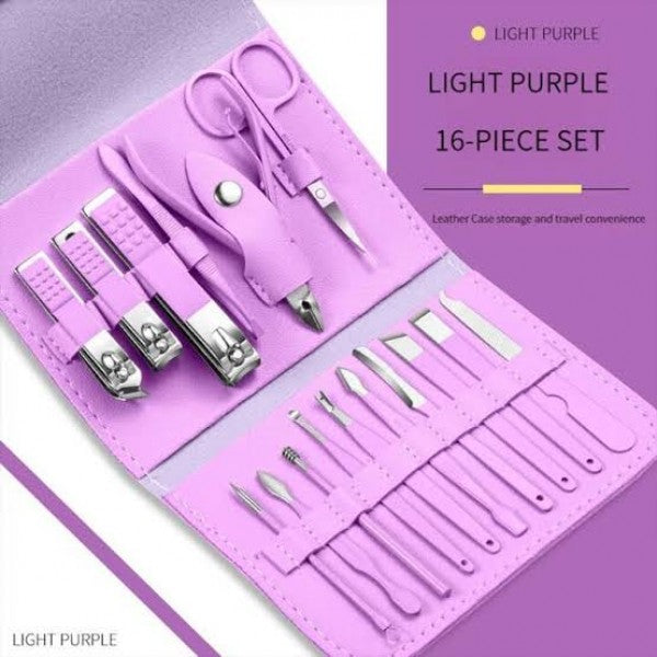 16-PCS Portable Manicure Set