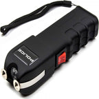 Electric Shock Flashlight Stun Gun High Voltage Rechargeable Battery Shocking Device Self Defense