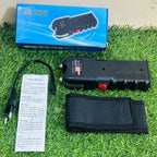 Electric Shock Flashlight Stun Gun High Voltage Rechargeable Battery Shocking Device Self Defense