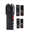 Electric Shock Flashlight Stun Gun High Voltage Rechargeable Battery Shocking Device Self Defense