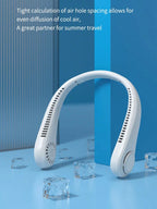 Rechargeable Neck Fan – Portable Cooler