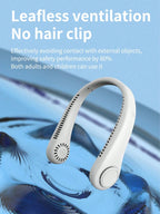 Rechargeable Neck Fan – Portable Cooler