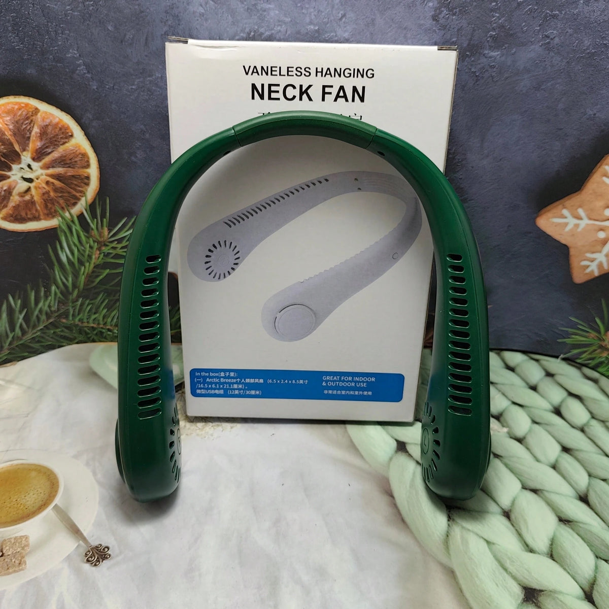 Rechargeable Neck Fan – Portable Cooler