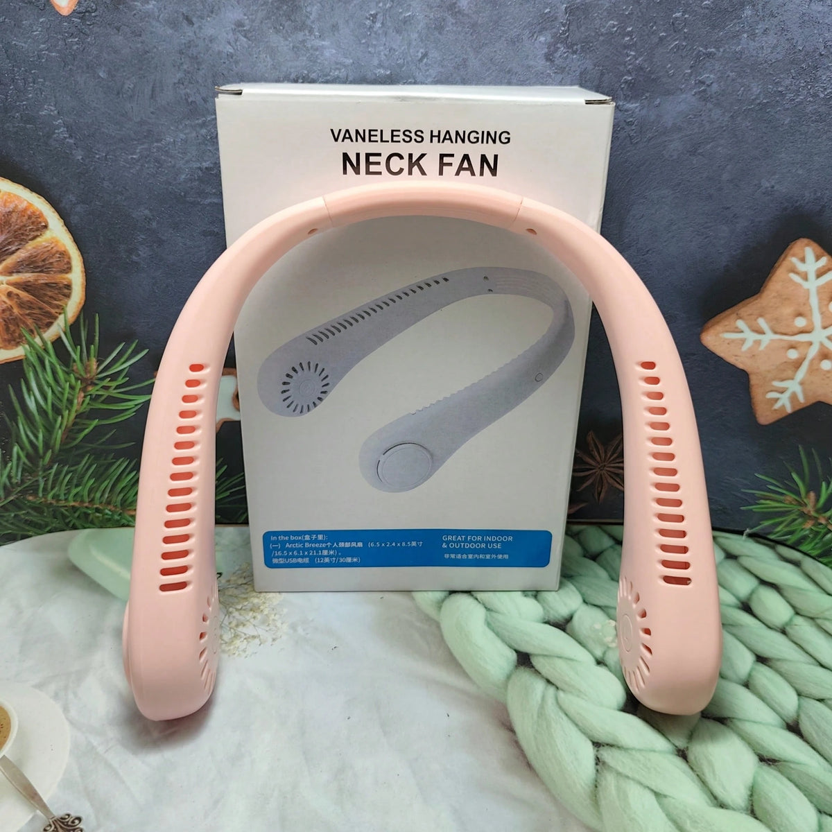 Rechargeable Neck Fan – Portable Cooler