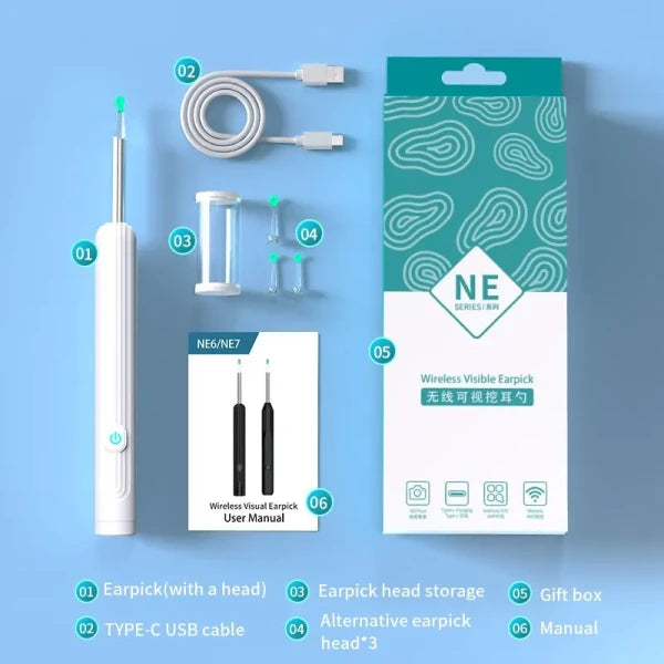 Wireless Visual Earpick – আধুনিক কানের যত্নে