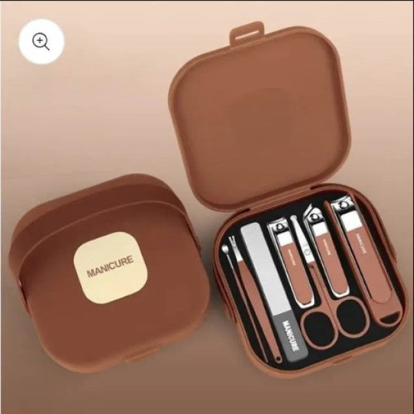 Portable 7-PCS Nail Clipper Manicure Set