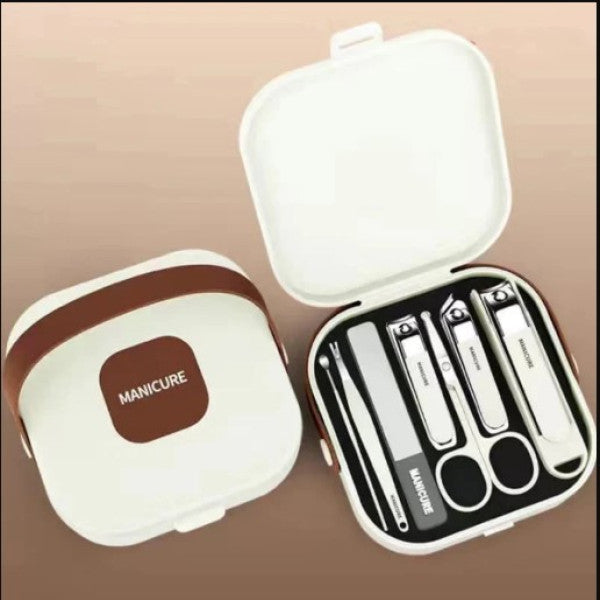 Portable 7-PCS Nail Clipper Manicure Set