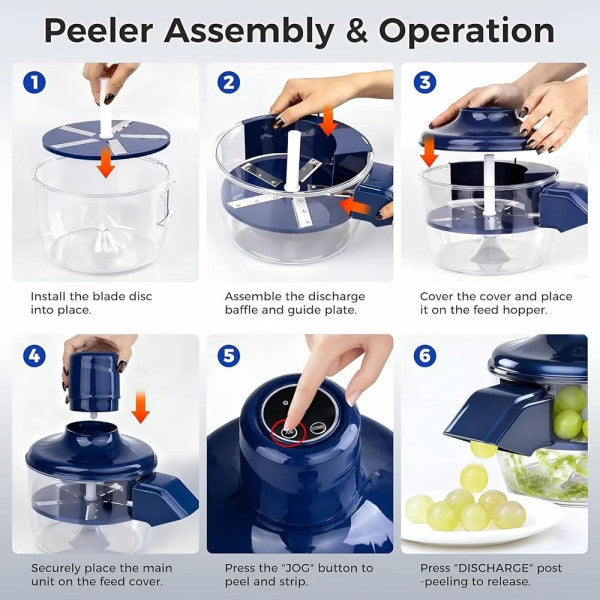 Automatic Fruit and Vegetable Peeler