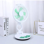 Portable Folding Fan With LED Light- ZT 329