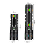 Sanford Super Bright Rechargeable LED Flashlight And Power Bank