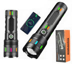 Sanford Super Bright Rechargeable LED Flashlight And Power Bank