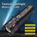 Sanford Super Bright Rechargeable LED Flashlight And Power Bank