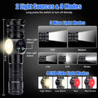 Lumen Battery 7000 Indicator 30w LED Flashlight