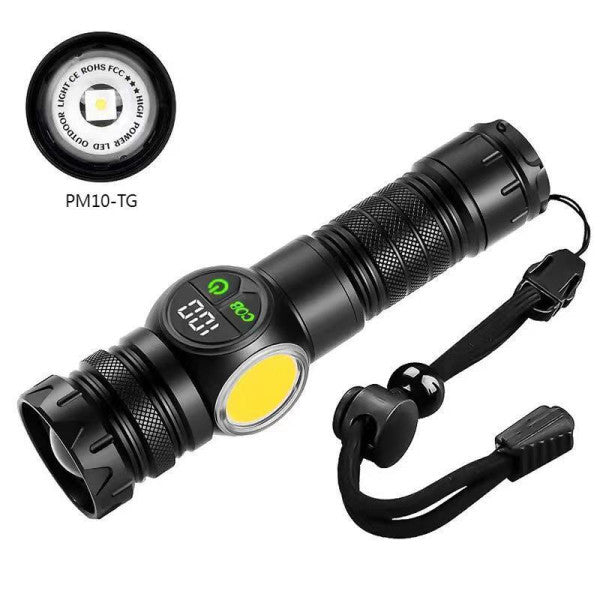 Lumen Battery 7000 Indicator 30w LED Flashlight