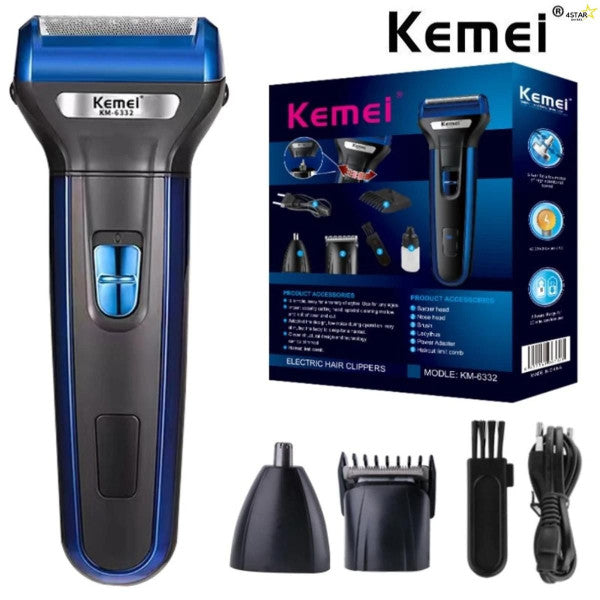 Kemei KM 6330 3 in 1 Hair Trimmer