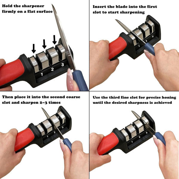 3 Stage Knife Sharpener