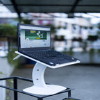 Adjustable 2-in-1 Laptop and Book Stand.
