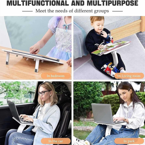 Adjustable 2-in-1 Laptop and Book Stand.