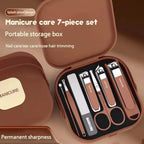 Portable 7-PCS Nail Clipper Manicure Set