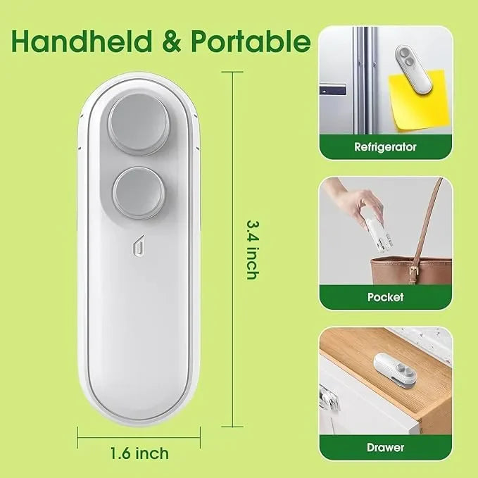 2 in 1 Rechargeable Sealing Machine