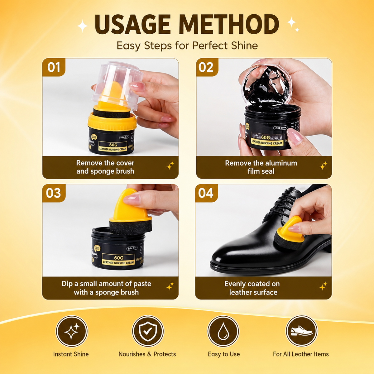 Leather Nursing Shoe Cream