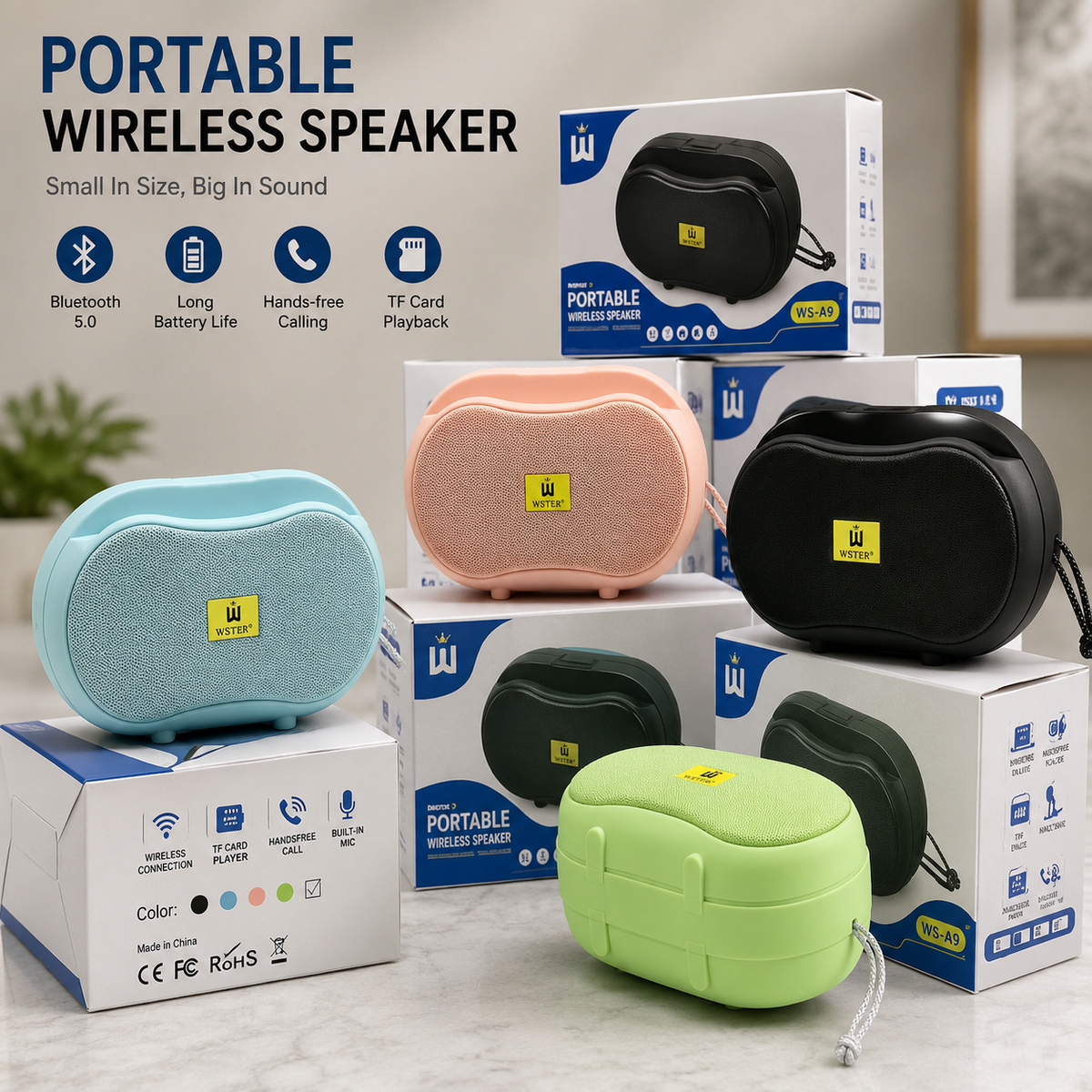 WUF-W15 Portable Wireless Speaker