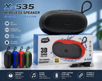 X-535 Wireless BT Portable Stereo Rechargeable Speaker