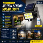 120 LED Solar Motion Sensor Light