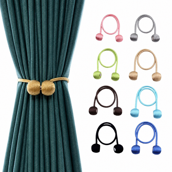Magnetic Curtain Hook-2 Pcs