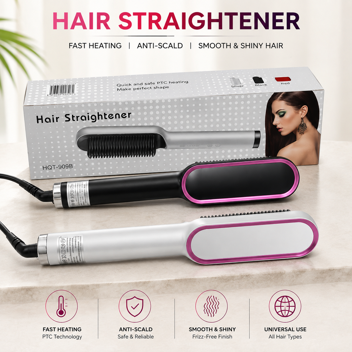 Hair Straightener HQT-909B