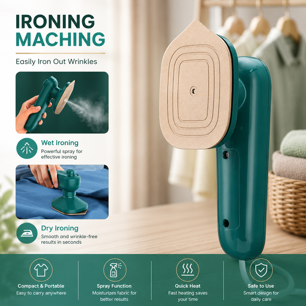 Mini Dry Iron With Spray