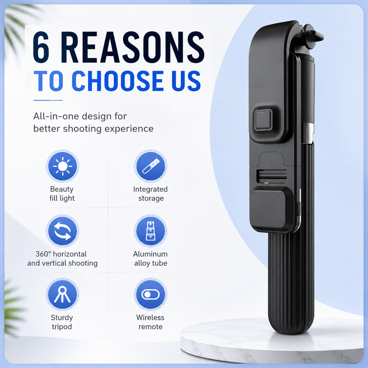 Q-7 Selfie Stick