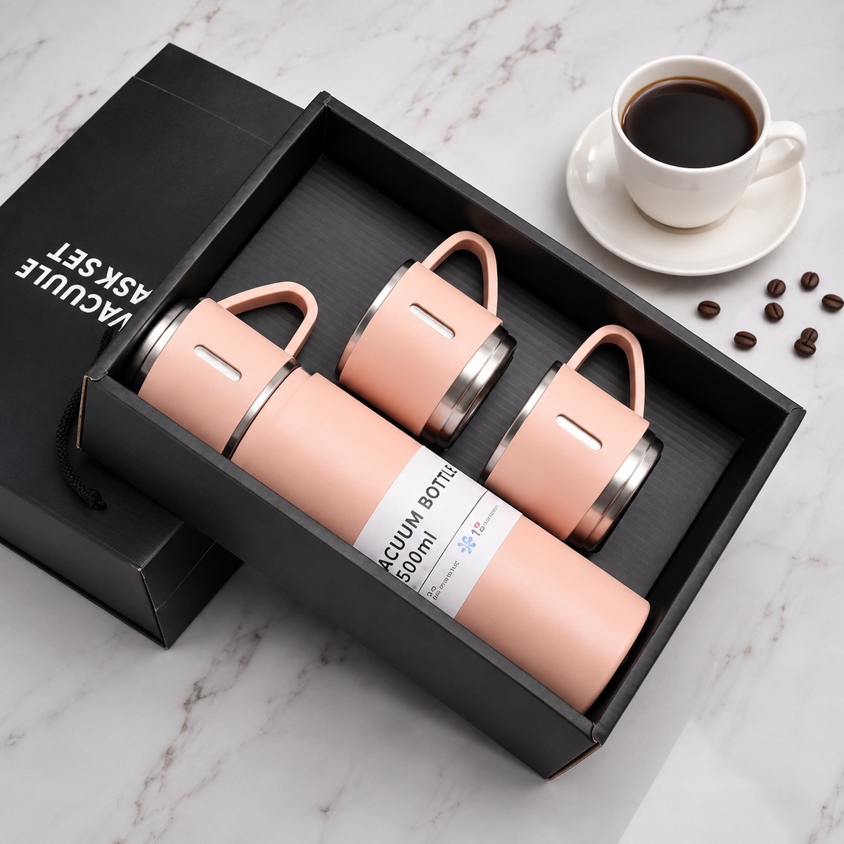 Vacuum Flask Set Drinking Water Bottle