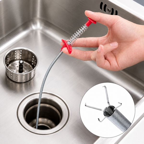 Drain Cleaning Spring Stick