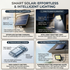 120 LED Solar Motion Sensor Light