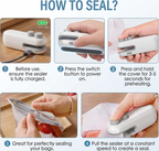 2 in 1 Rechargeable Sealing Machine