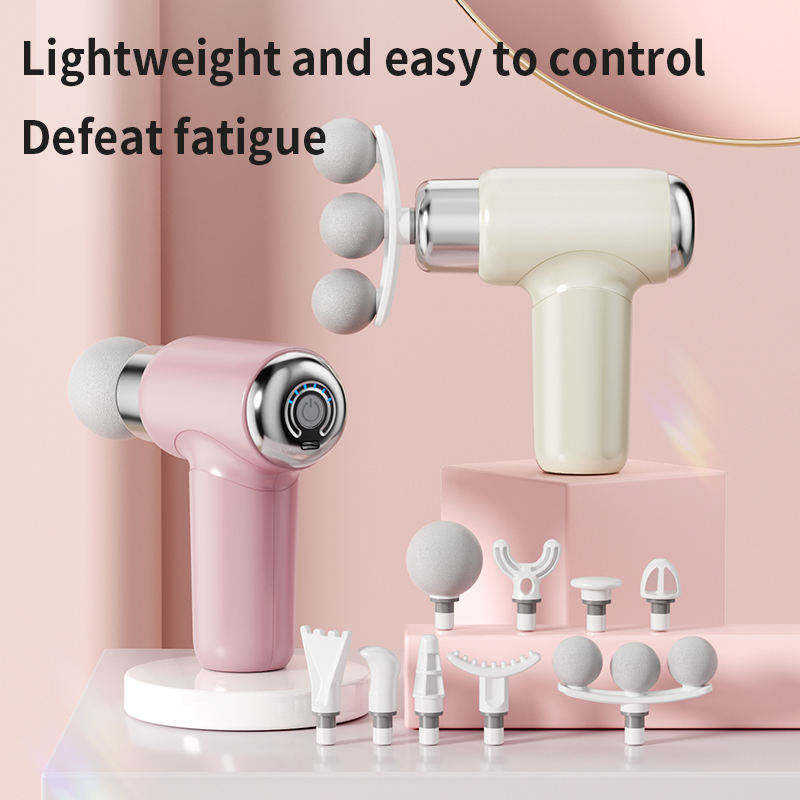 3-Head Fascial Gun Body Massager