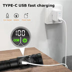 Lumen Battery 7000 Indicator 30w LED Flashlight