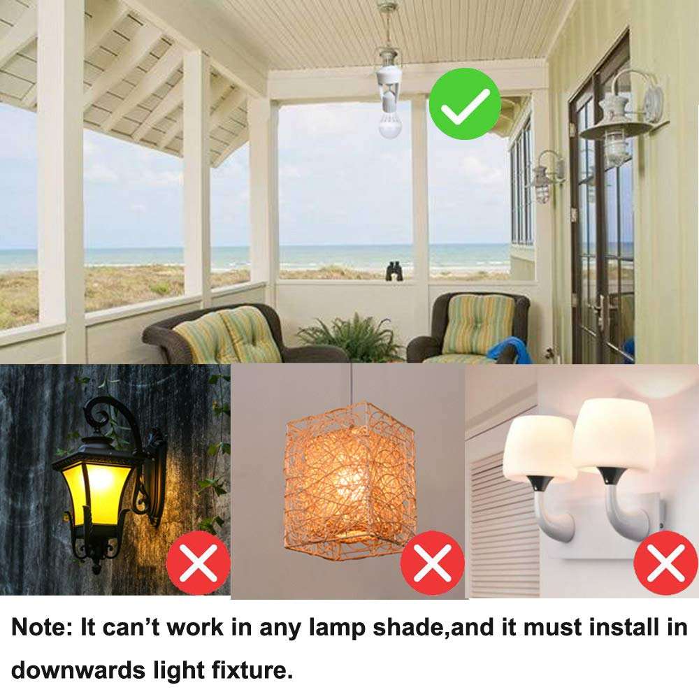 Infrared Sensor Lamp Holder