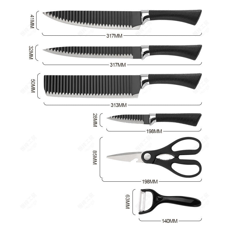 Zepter original 6 Pcs Knife Set