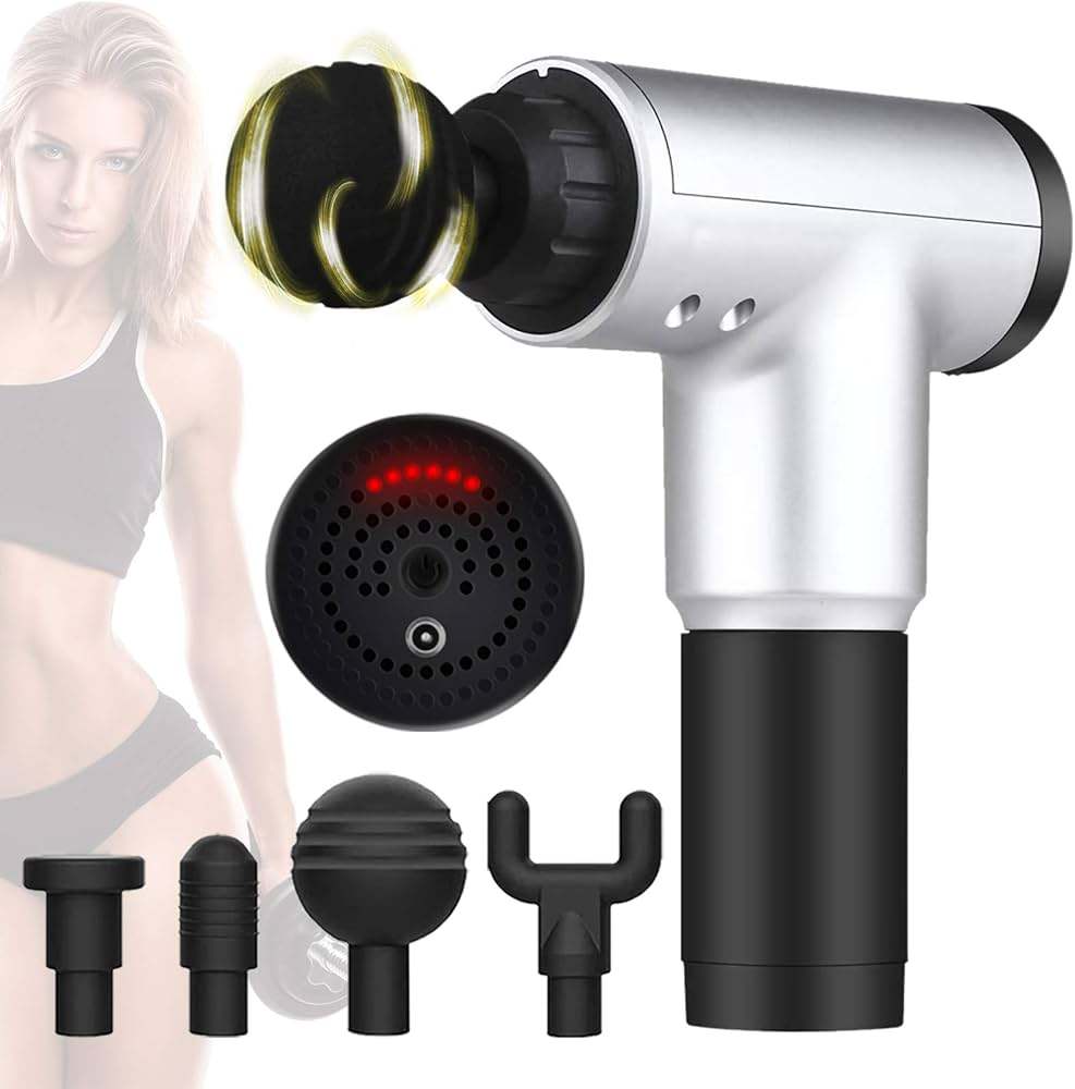 Body massage gun,Electric Vibration Body muscle massager Fascial Gun