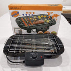 Electric BBQ Grill Machine - Black