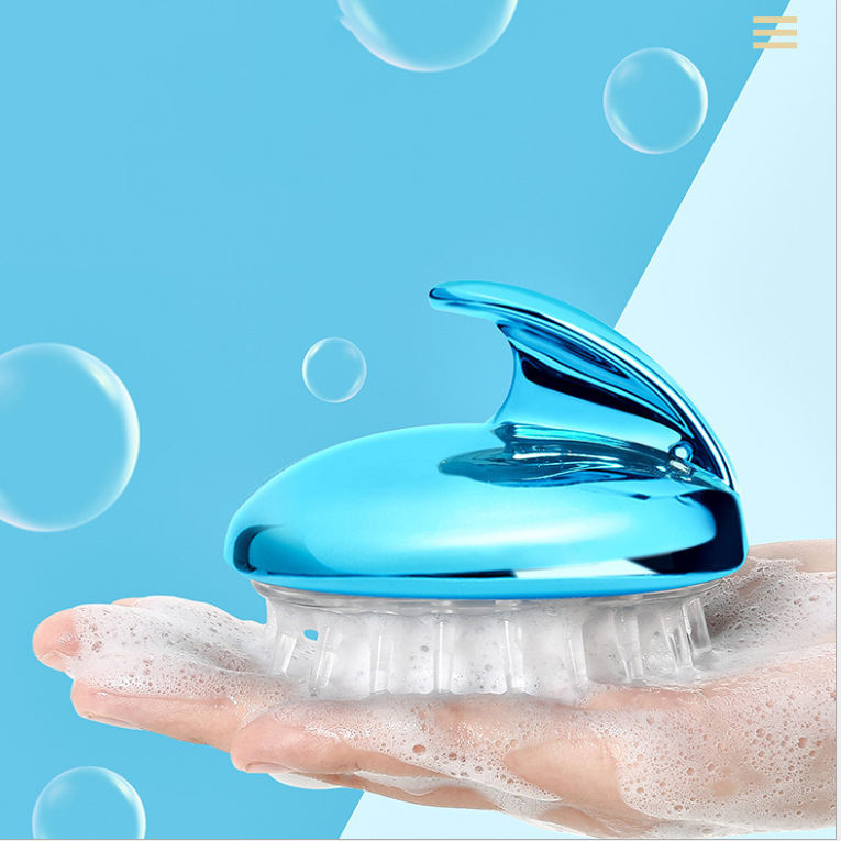 Silicon Hair Massager Shampoo Brush