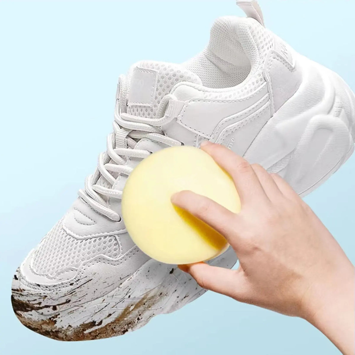 Multi-Functional Cleaning and Stain Remover Cream with Sponge