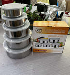 5 Pcs High Quality Stainless Steel Protect Fresh Box
