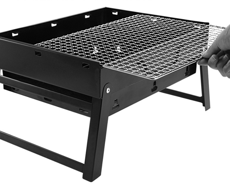 Portable Barbecue Machine BBQ - Black