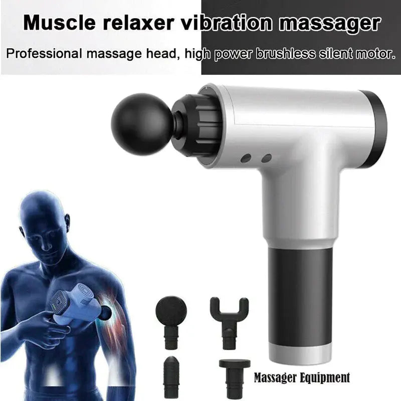 Body massage gun,Electric Vibration Body muscle massager Fascial Gun